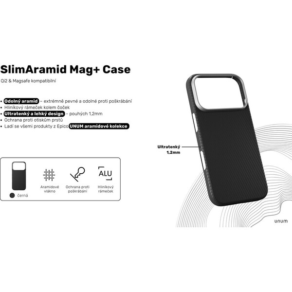 UNUM-by-Epico-SlimAramid-Mag-MagSafe-kryt-iPhone-17