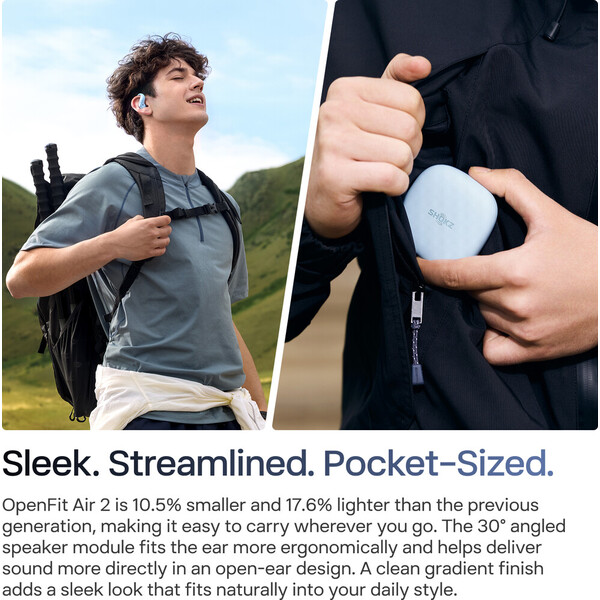 Shokz-OpenFit-Air-2-Bluetooth-sluchatka-bila
