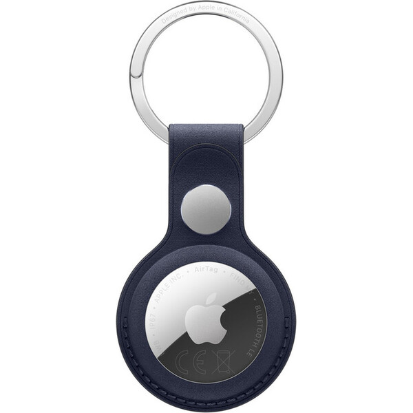 Apple-FineWoven-klicenka-na-AirTag-namornicky-modra
