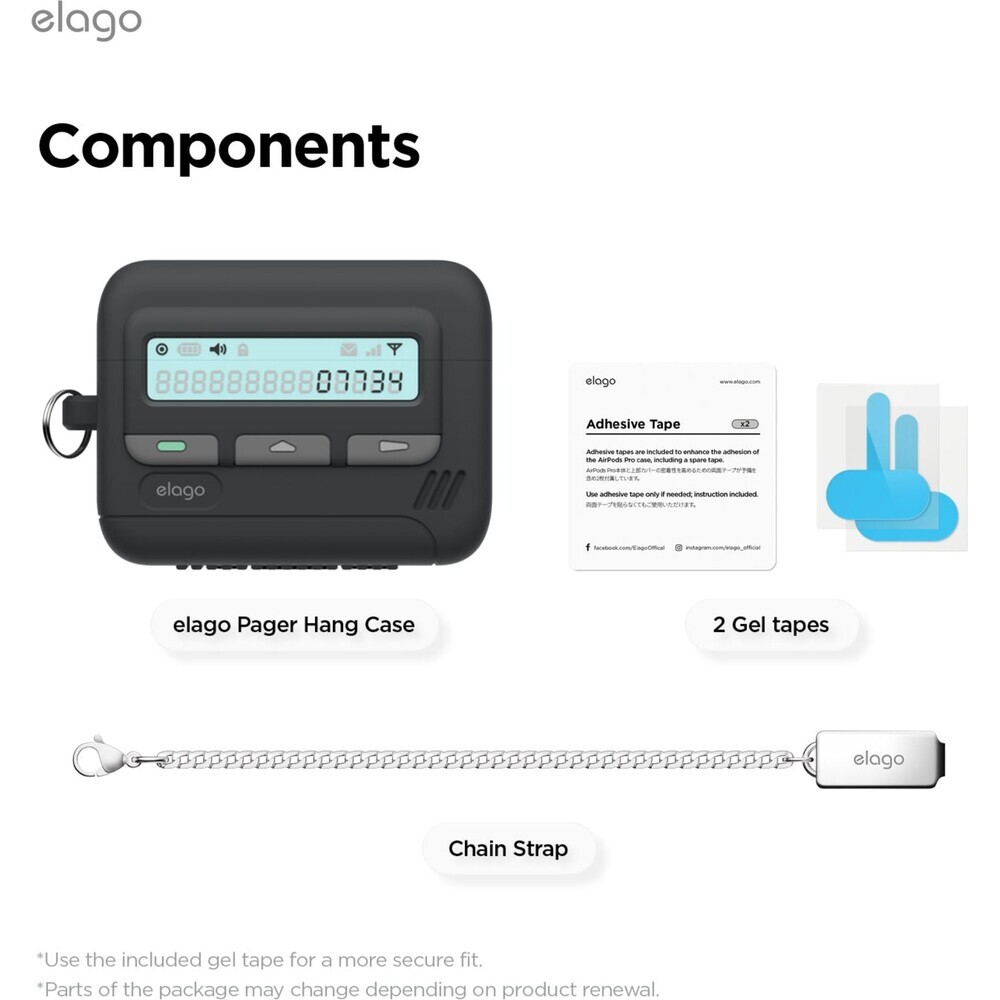 ELAGO-Pager-pouzdro-AirPods-Pro-3-cerne