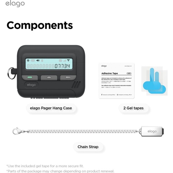 ELAGO-Pager-pouzdro-AirPods-Pro-3-cerne