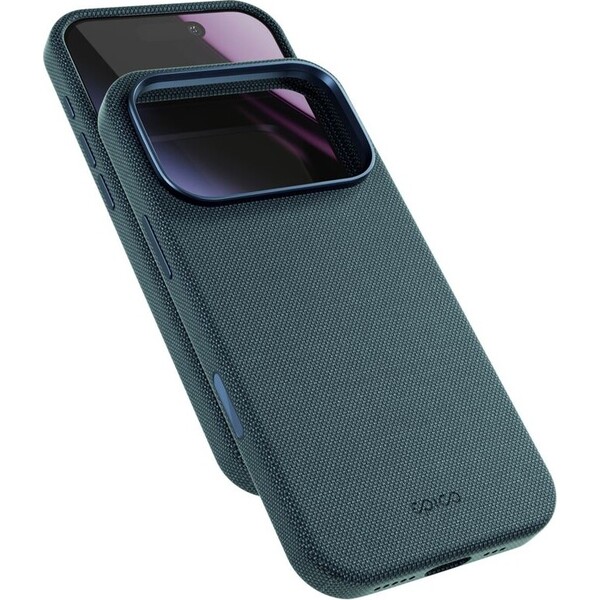 Epico-SolidWoven-Pro-Mag-Case-kryt-iPhone-17-Pro-camera-island-protector-modry