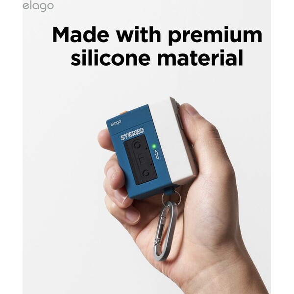 ELAGO-Cassette-Player-pouzdro-Airpods-4-tmave-modre