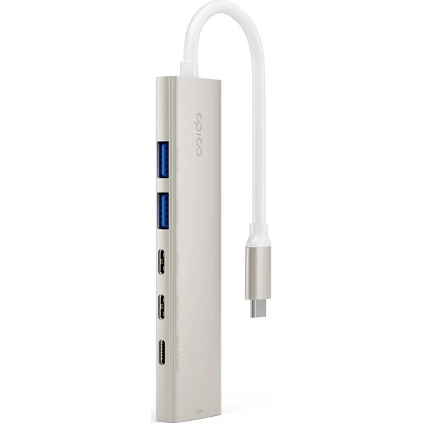 Epico-UltraHub-6in1-Slim-Alu-USB-C-Hub-EH20-hvezdne-bily