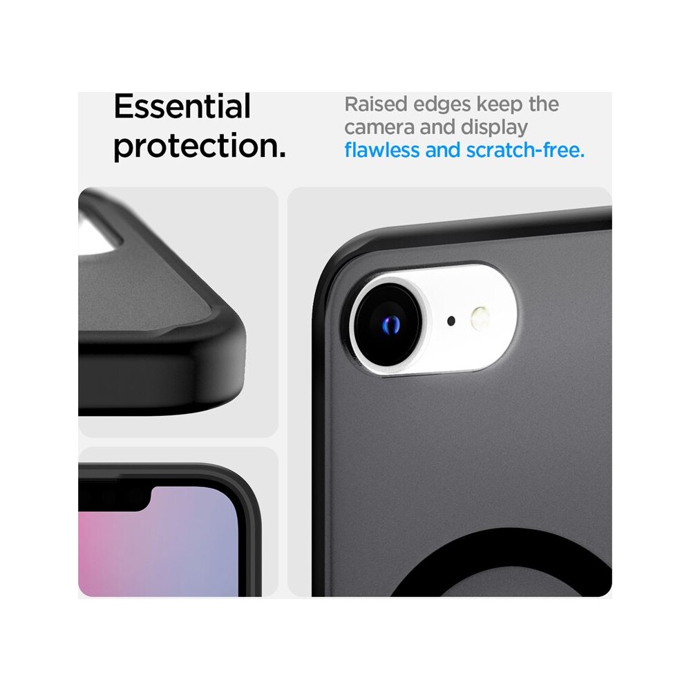 Spigen-Ultra-Hybrid-S-MagSafe-kryt-iPhone-17e-16e-frost-black