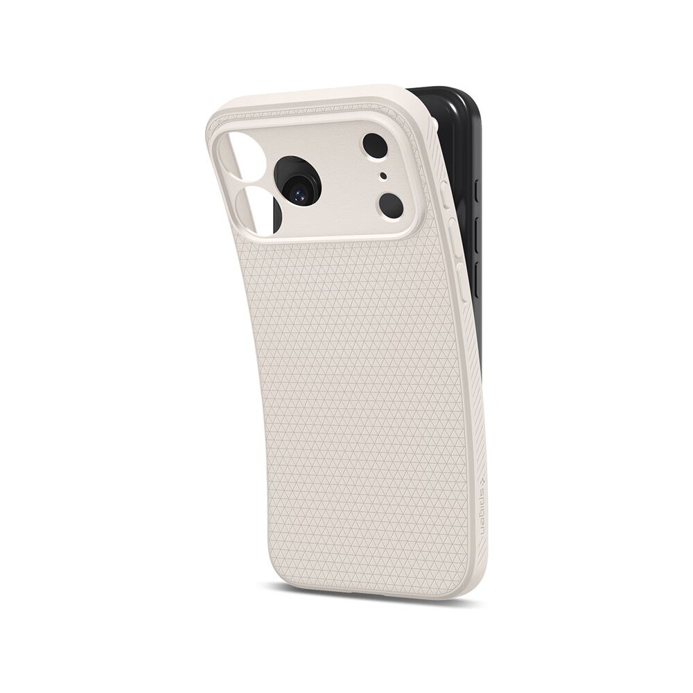 Spigen-Liquid-Air-kryt-iPhone-17-Pro-Max-natural-titanium