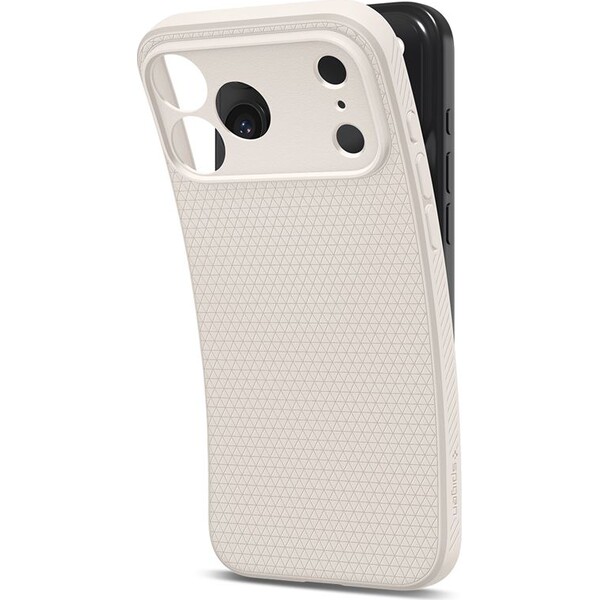 Spigen-Liquid-Air-kryt-iPhone-17-Pro-Max-natural-titanium