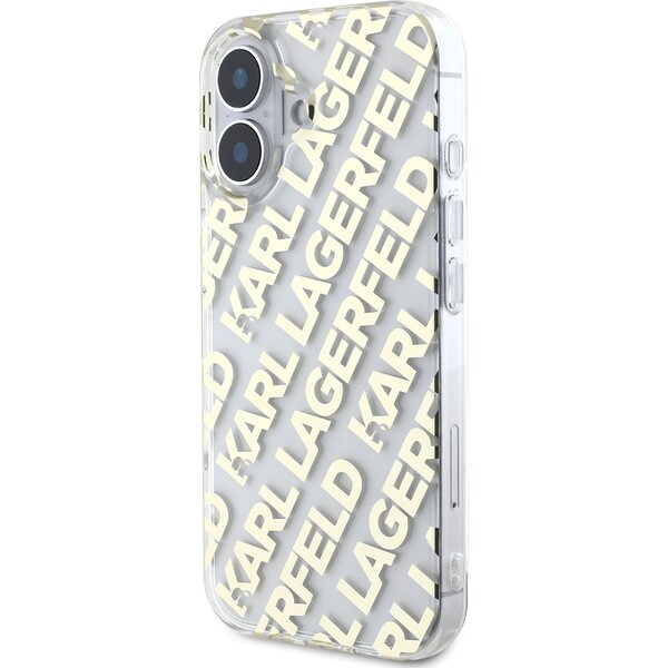 Karl-Lagerfeld-IML-Electroplated-Repeated-Logo-kryt-pro-iPhone-16-zlaty