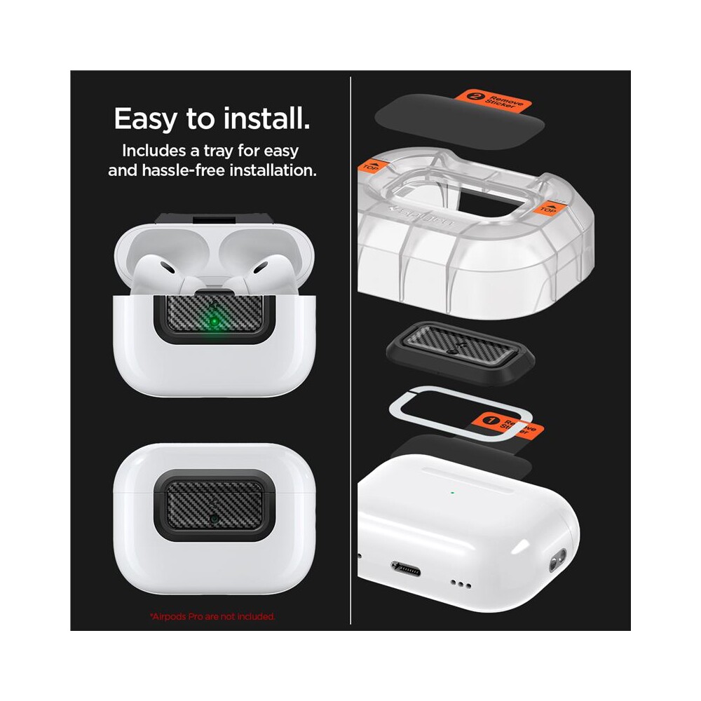Spigen-Lock-Fit-M-pouzdro-AirPods-Pro-2nd-1st-Gen-karbon