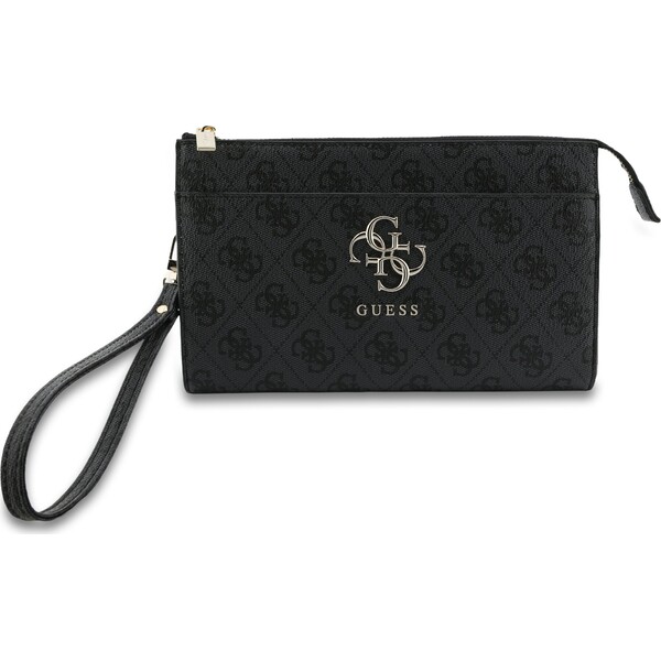 Guess-PU-4G-Metal-Logo-kabelka-na-telefon-cerna