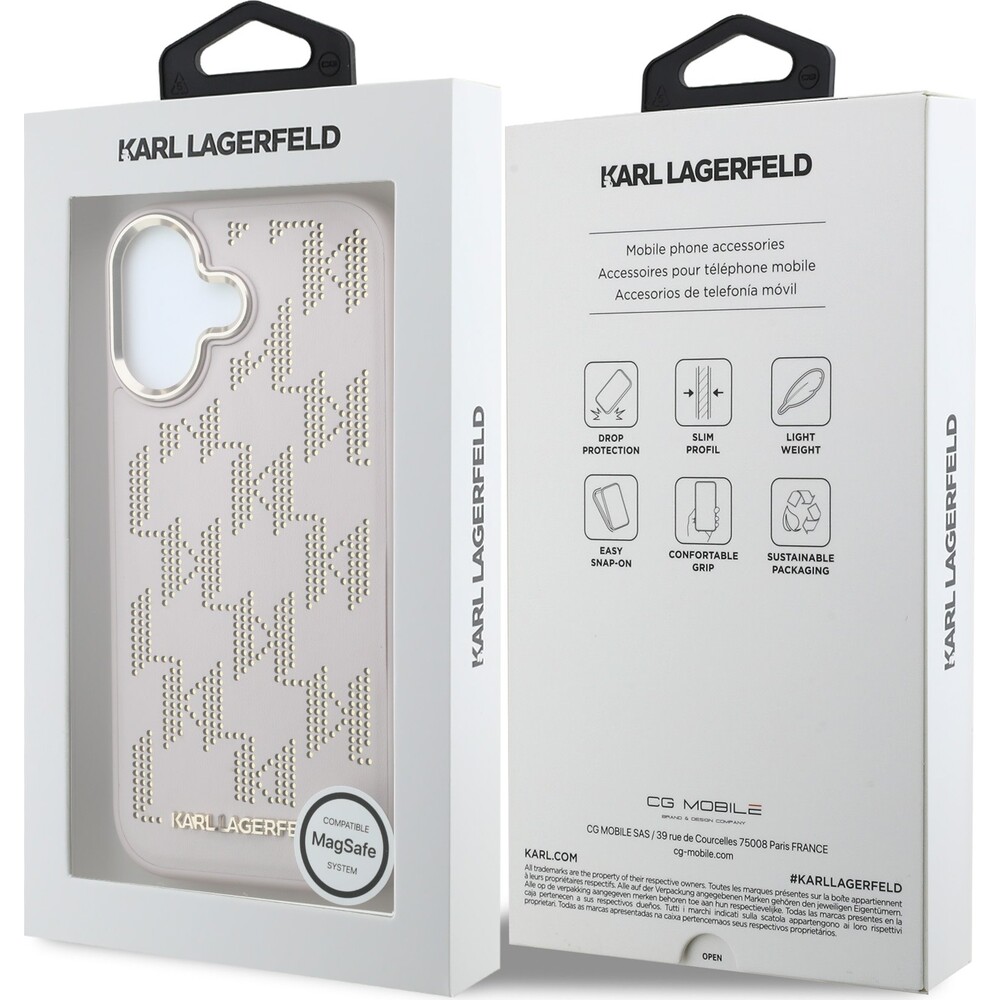 Karl-Lagerfeld-PU-Perforated-Monogram-MagSafe-kryt-iPhone-17-ruzovy