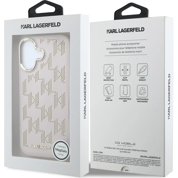 Karl-Lagerfeld-PU-Perforated-Monogram-MagSafe-kryt-iPhone-17-ruzovy