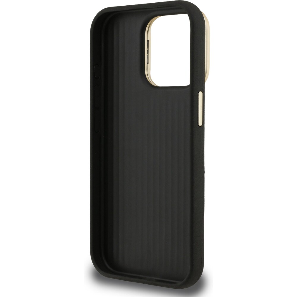 Guess-PU-Grained-4G-Logo-Stand-Camera-Frame-kryt-iPhone-15-Pro-cerny