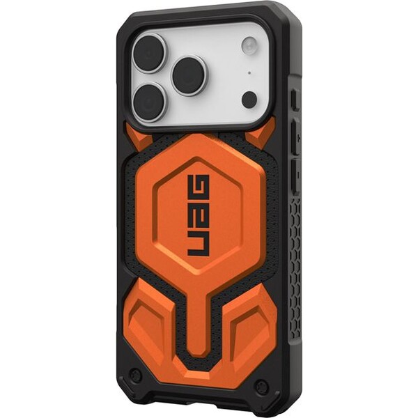 UAG-Monarch-Pro-MagSafe-Kevlar-kryt-iPhone-17-Pro-oranzovy