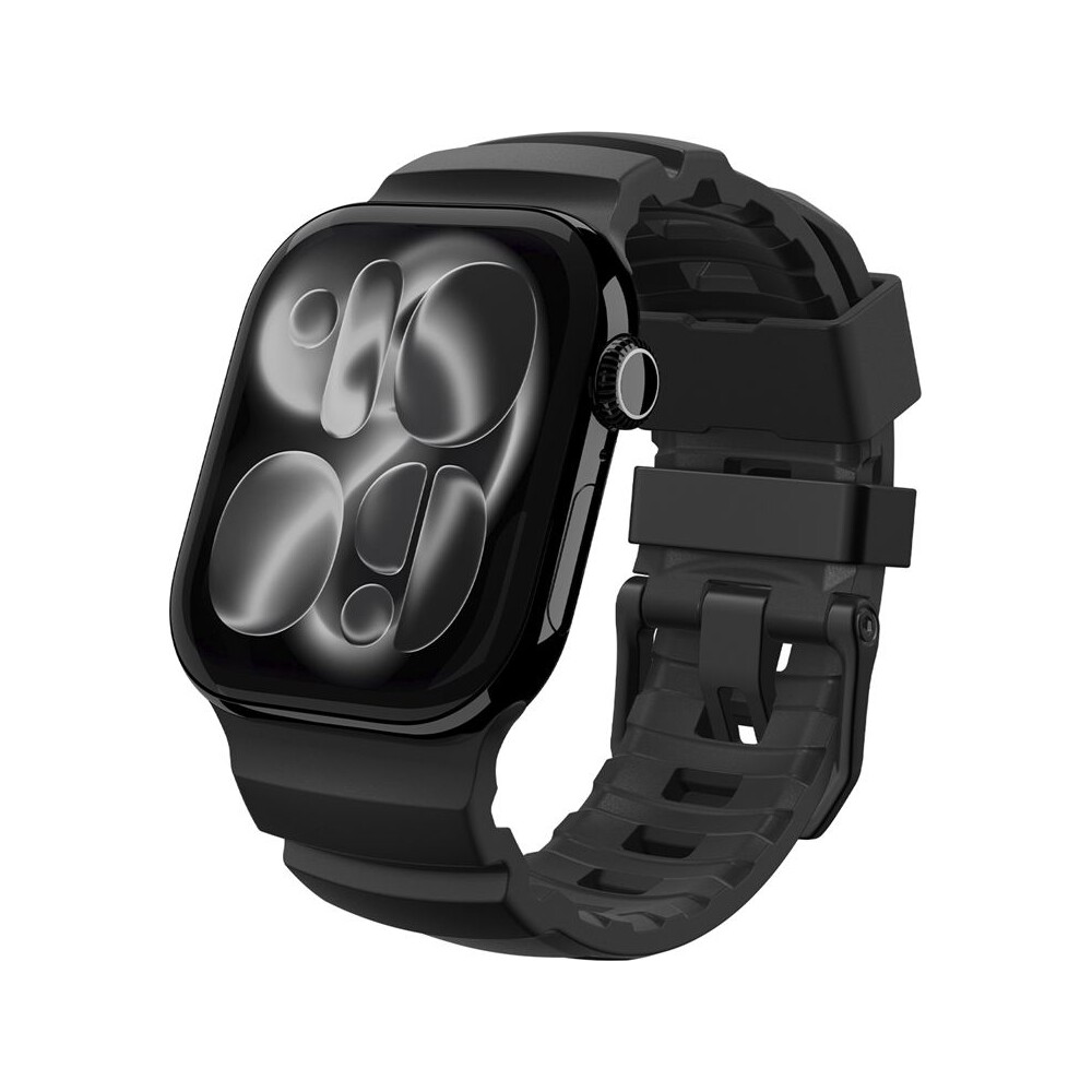 Spigen-Silicone-Band-reminek-Apple-Watch-49-46-45-44mm-cerny