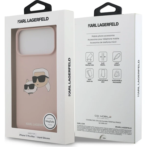 Karl-Lagerfeld-Liquid-Silicone-Double-Heads-MagSafe-kryt-iPhone-17-Pro-Max-ruzovy