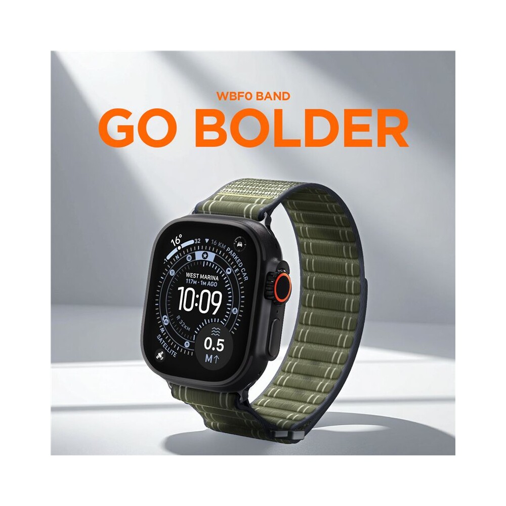 Spigen-Fabric-Band-reminek-hook-and-loop-Apple-Watch-49-46-45-44mm-zeleny