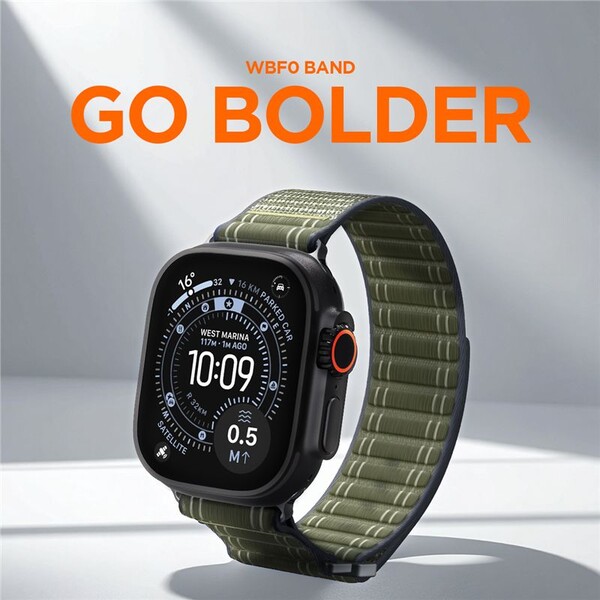 Spigen-Fabric-Band-reminek-hook-and-loop-Apple-Watch-49-46-45-44mm-zeleny