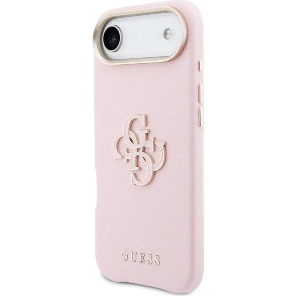 Guess-PU-Resin-Logo-kryt-iPhone-Air-ruzovy