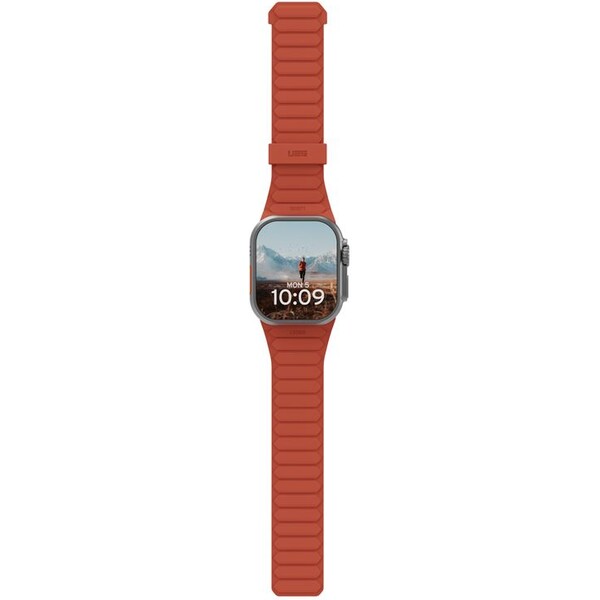 UAG-Pathfinder-reminek-Apple-Watch-49-46-45-44-42mm-olivovy-oranzovy