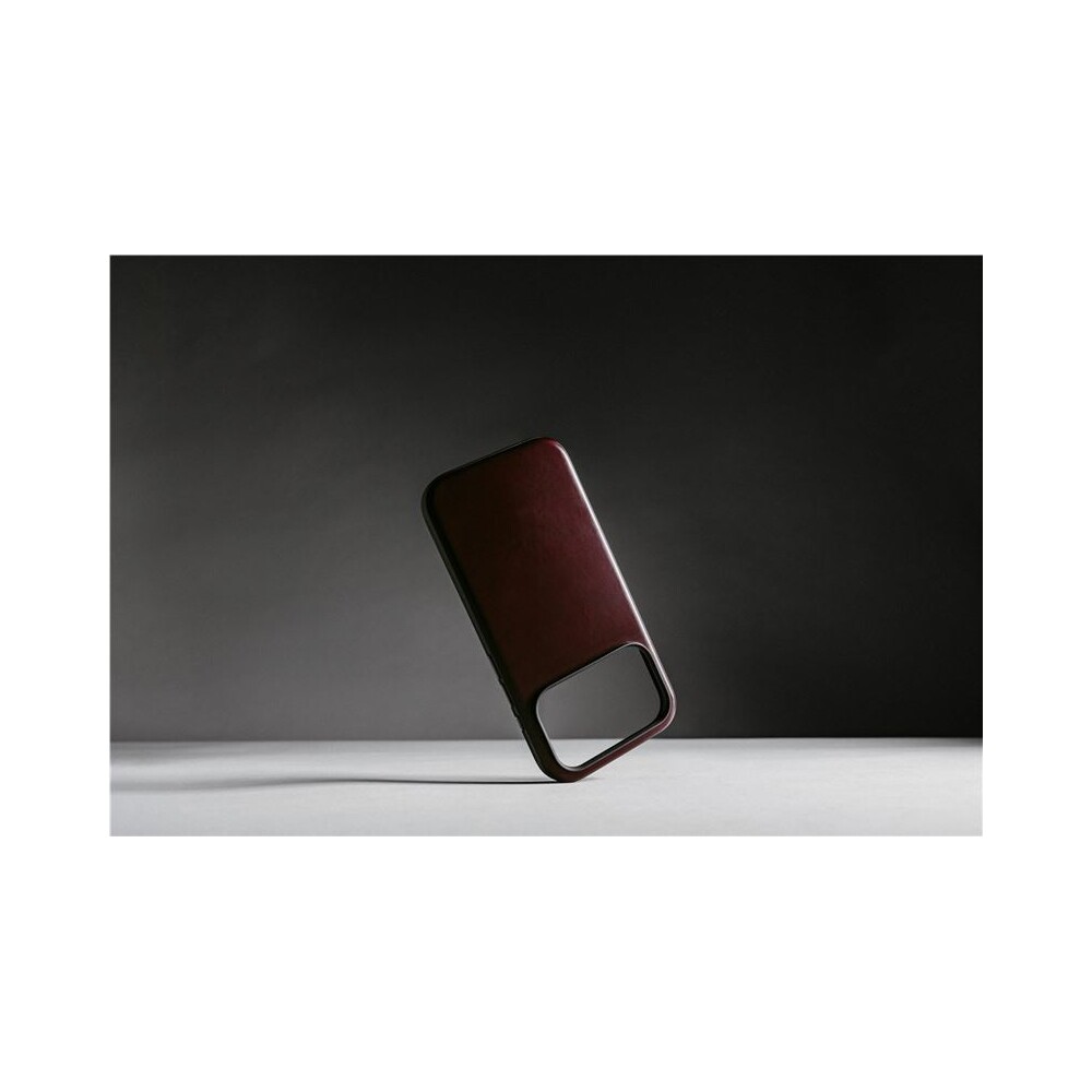 Nomad-Modern-Leather-Case-Horween-MagSafe-kozeny-kryt-iPhone-17-Pro-Max-Burgundy