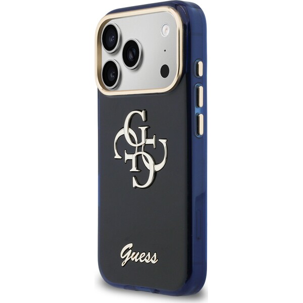 Guess-IML-4G-Script-Metal-Logo-kryt-iPhone-17-Pro-Max-modry