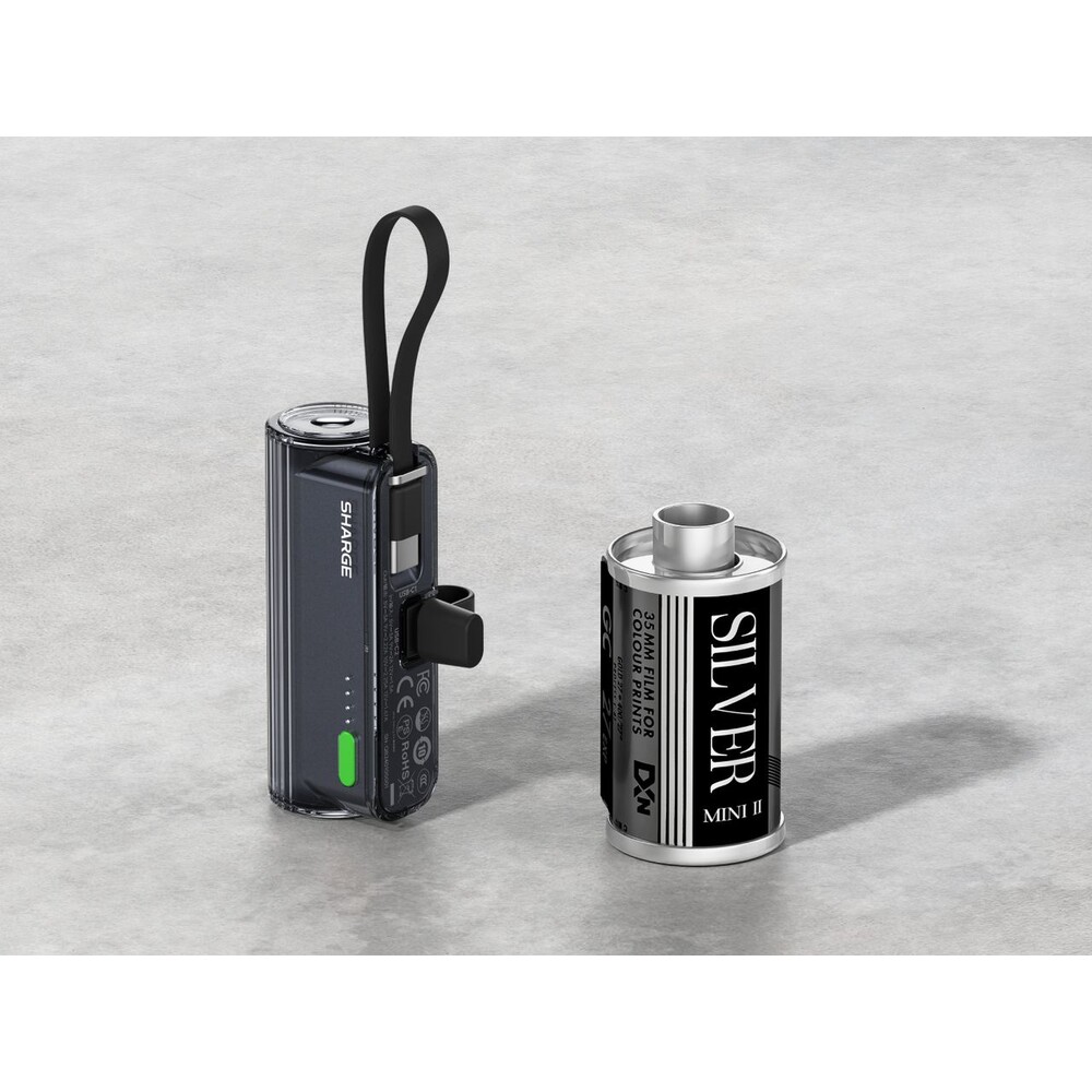 SHARGE-Flow-Mini-2-USB-C-powerbanka-22-5-W-cerna