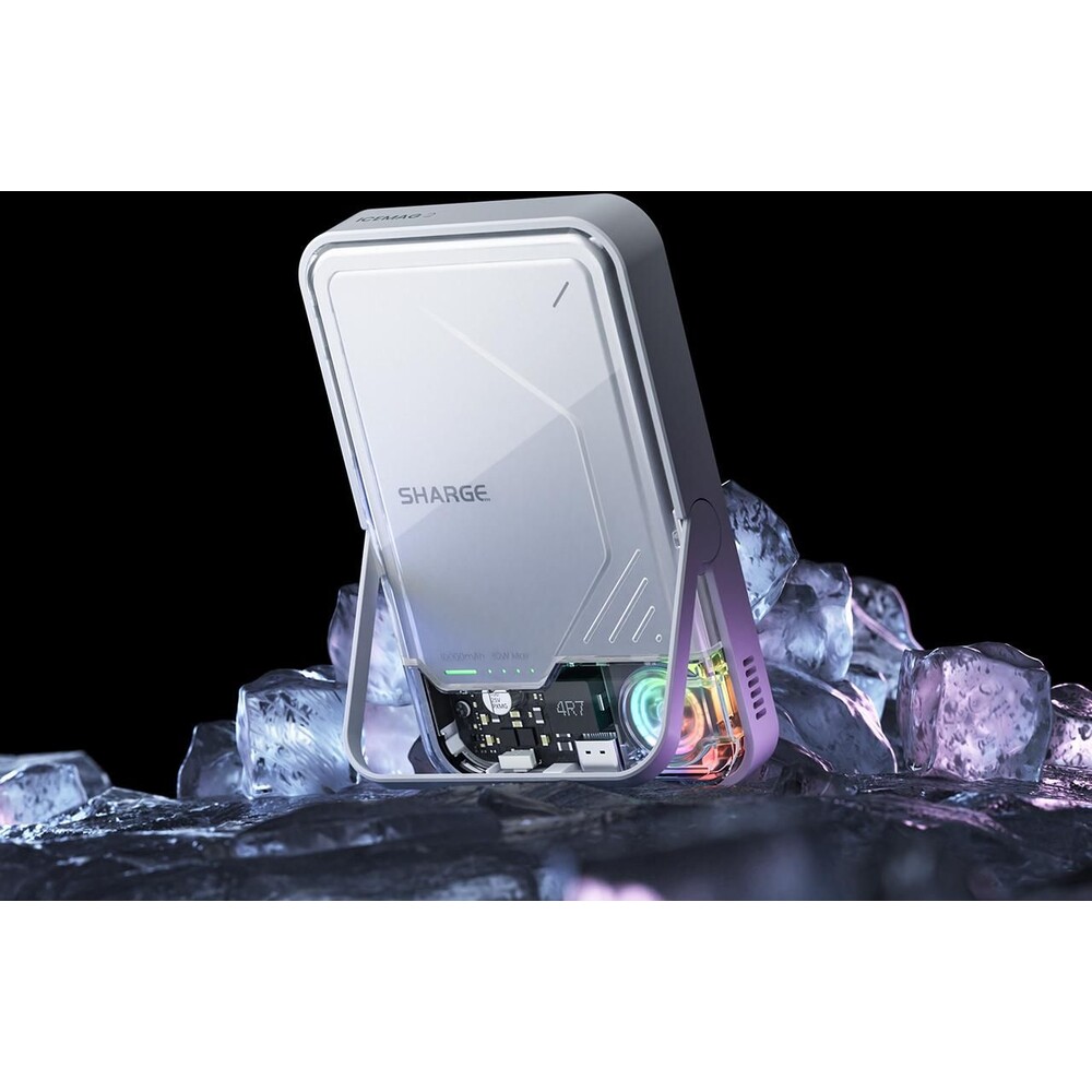 SHARGE-IceMag-2-Qi2-MagSafe-powerbanka-s-aktivnim-chlazenim-seda