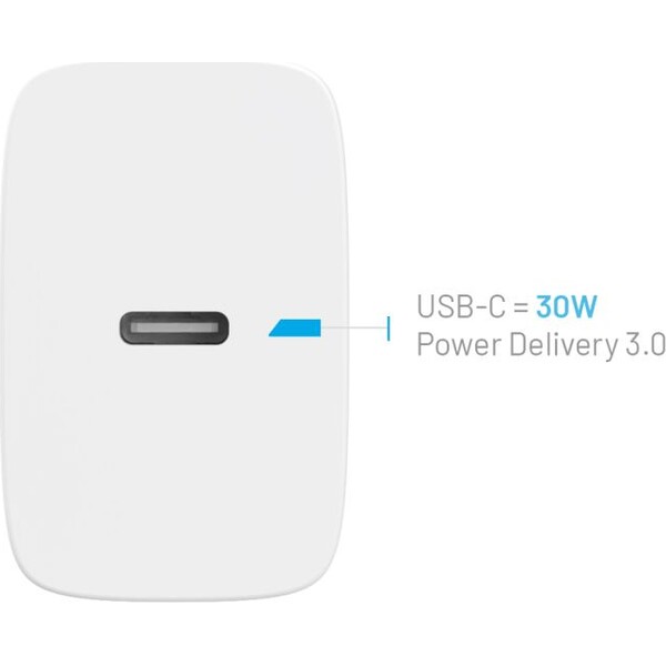 FIXED-USB-C-PD-sitova-nabijecka-30W-bila