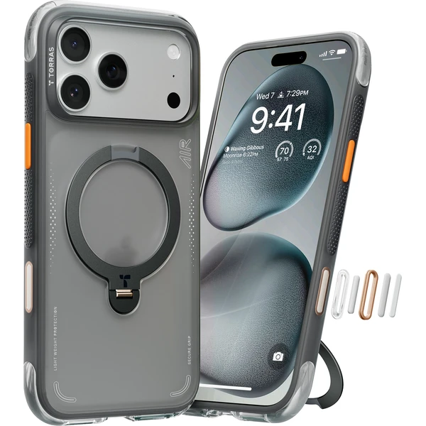 Torras-Ostand-Q3-Air-MagSafe-kryt-iPhone-17-Pro-shadow-black