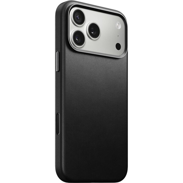 Nomad-Traditional-Leather-Case-MagSafe-kozeny-kryt-iPhone-17-Pro-Max-Black