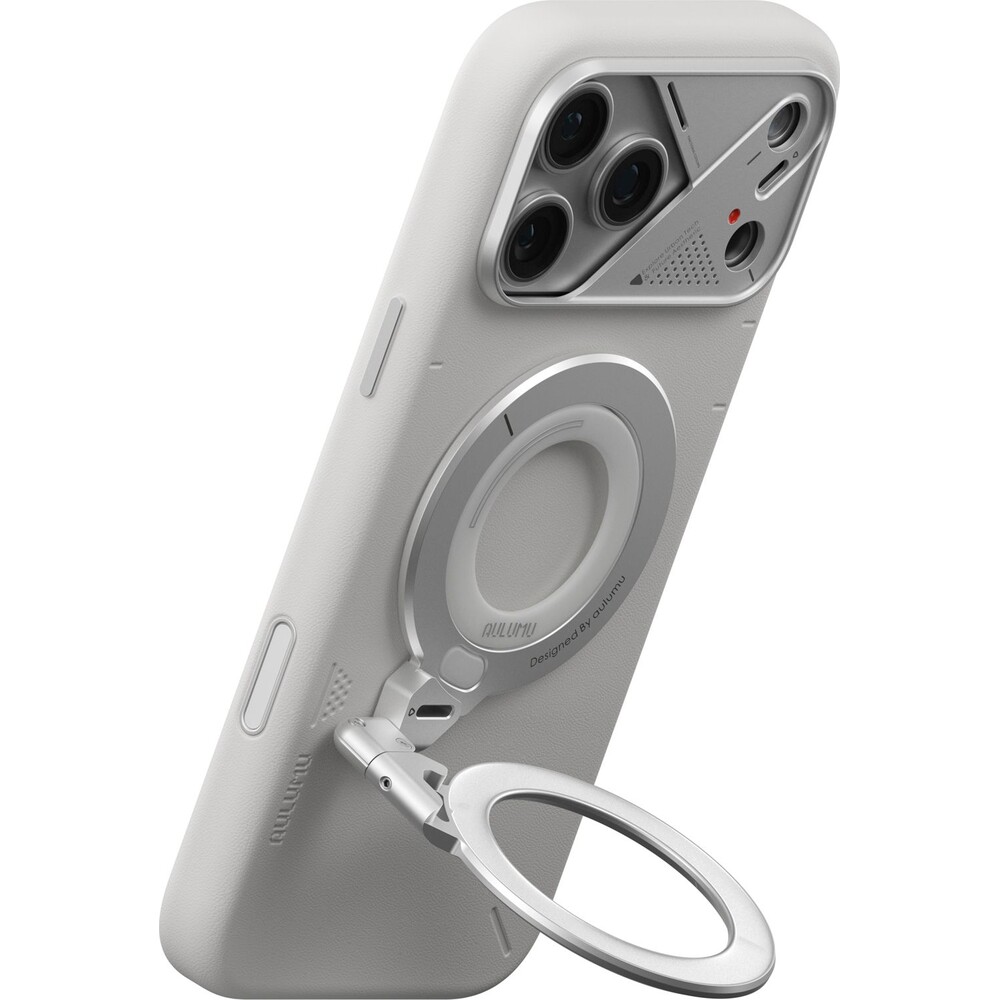 Aulumu-G09-Infinite-360-Magnetic-Stand-MagSafe-stojanek-Silver