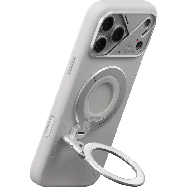 Aulumu-G09-Infinite-360-Magnetic-Stand-MagSafe-stojanek-Silver
