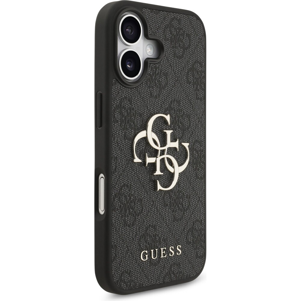 Guess-PU-4G-Metal-Logo-kryt-iPhone-17-sedy