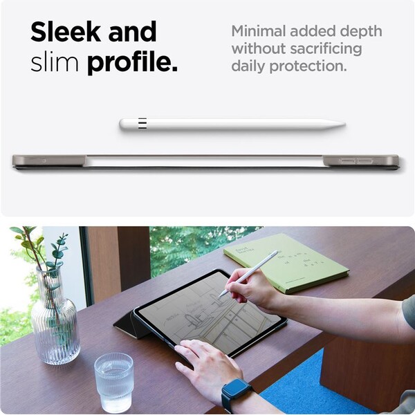 Spigen-Smart-Fold-pouzdro-iPad-Pro-11-2025-cerne