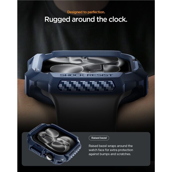Spigen-Rugged-Armor-2-pouzdro-Apple-Watch-11-42mm-navy-blue