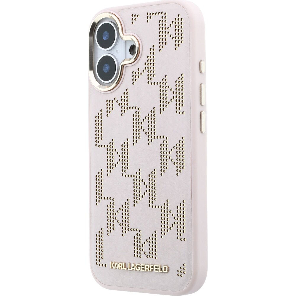 Karl-Lagerfeld-PU-Perforated-Monogram-MagSafe-kryt-iPhone-17-ruzovy