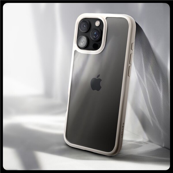 Spigen-Ultra-Hybrid-kryt-iPhone-16-Pro-natural-titanium