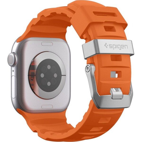 Spigen-Silicone-Band-reminek-Apple-Watch-49-46-45-44mm-oranzovy
