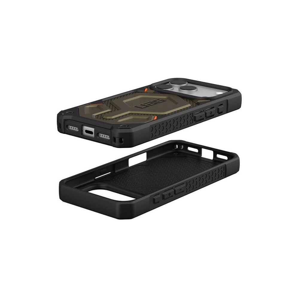 UAG-Monarch-Pro-MagSafe-Kevlar-kryt-iPhone-17-Pro-zeleny