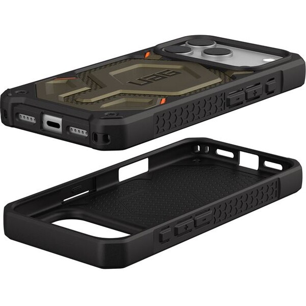 UAG-Monarch-Pro-MagSafe-Kevlar-kryt-iPhone-17-Pro-zeleny