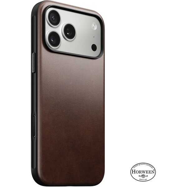 Nomad-Modern-Leather-Case-Horween-MagSafe-kozeny-kryt-iPhone-17-Pro-Max-Rustic-Brown