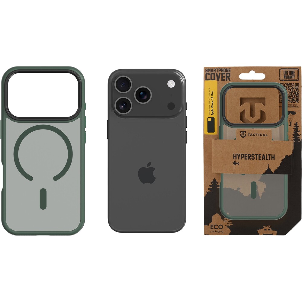 Tactical-MagForce-Hyperstealth-kryt-iPhone-17-Pro-Forest-Green