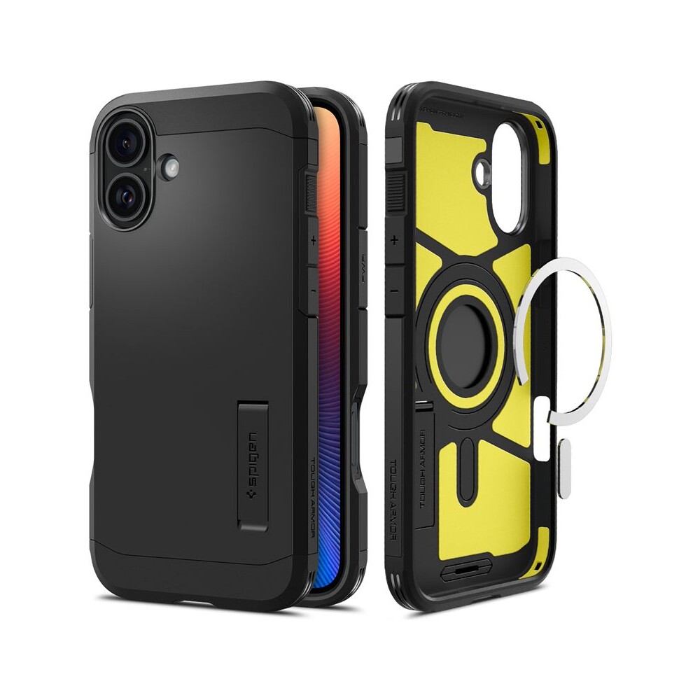 Spigen-Tough-Armor-MagSafe-kryt-iPhone-16-Plus-black