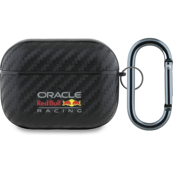 Oracle-Red-Bull-Racing-PU-karbonove-pouzdro-pro-AirPods-Pro-cerny
