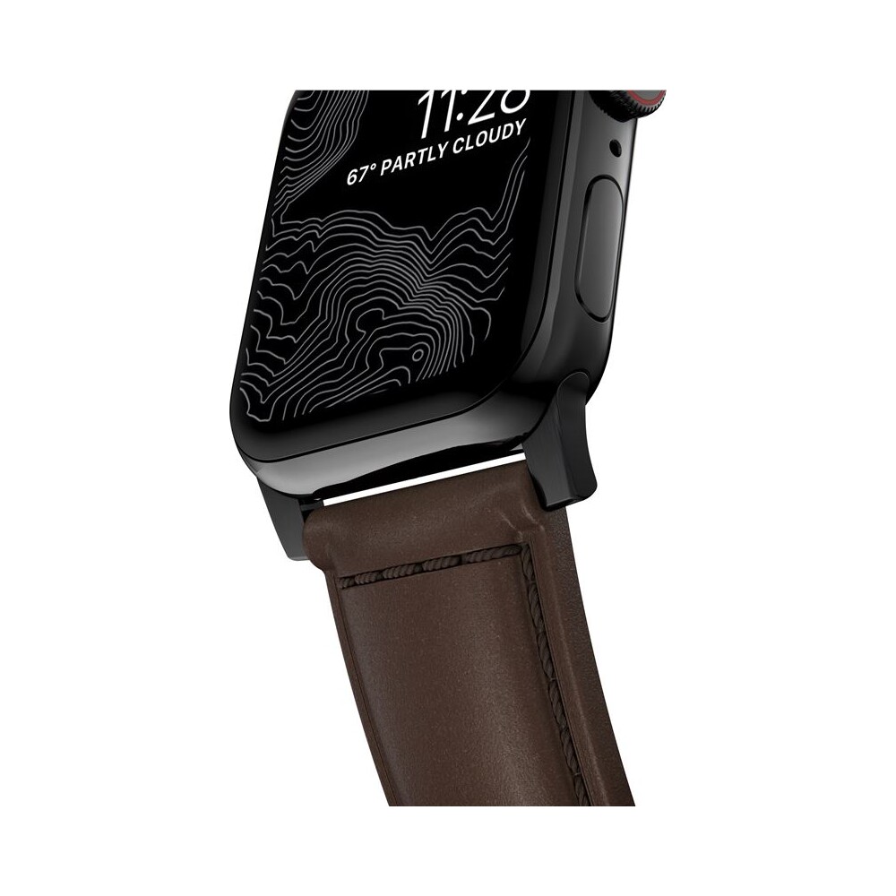 Nomad-Traditional-kozeny-reminek-Apple-Watch-Ultra-49mm-8-7-45mm-6-SE-5-4-hnedy-cerne-prezky
