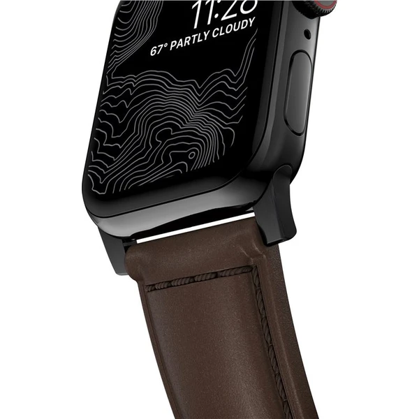 Nomad-Traditional-kozeny-reminek-Apple-Watch-Ultra-49mm-8-7-45mm-6-SE-5-4-hnedy-cerne-prezky