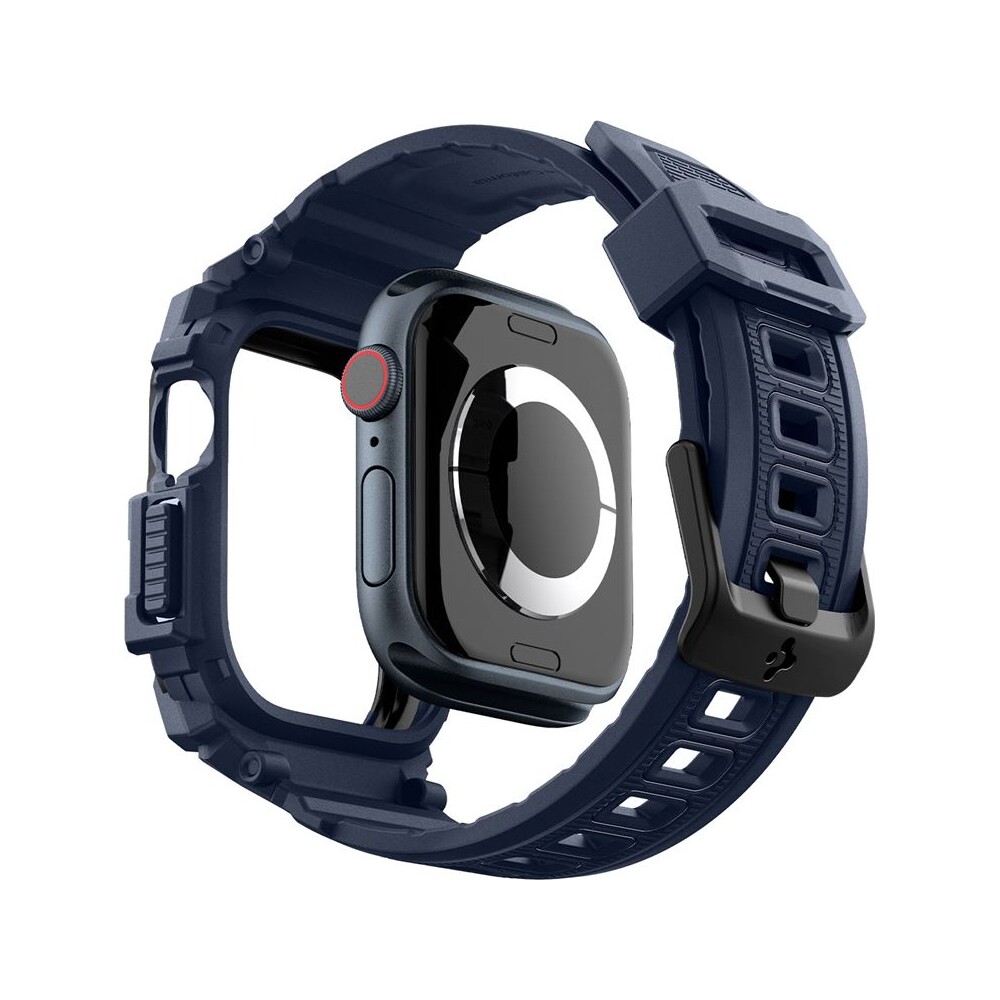 Spigen-Rugged-Armor-Pro-reminek-s-pouzdrem-Apple-Watch-10-11-42mm-modry