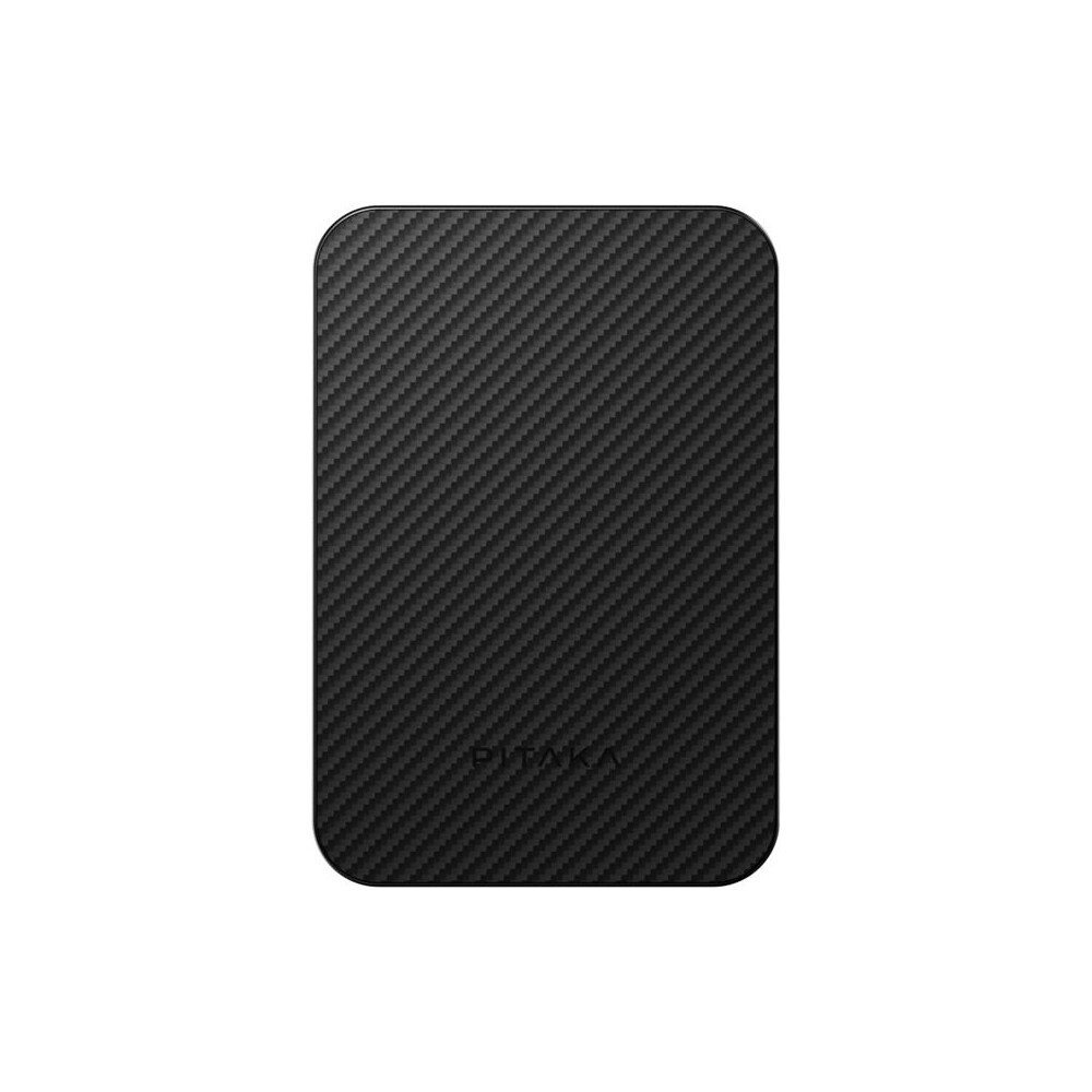 Pitaka-Powerbanka-15W-5000mAh-Qi2-MagSafe-Black-Grey