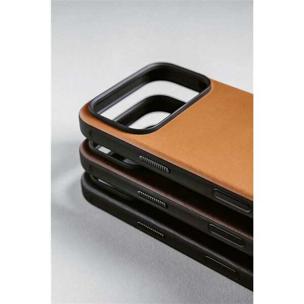 Nomad-Modern-Leather-Case-MagSafe-kozeny-kryt-iPhone-17-Pro-English-Tan